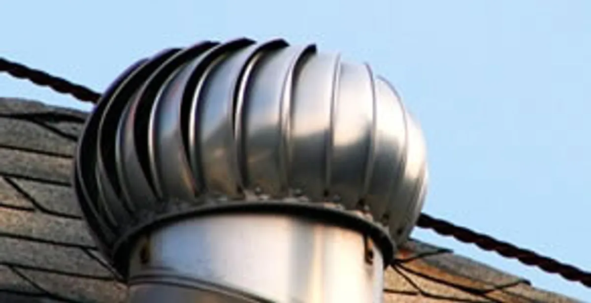 attic fan installation services with professionally installed roof ventilation unit in Glendale, AZ