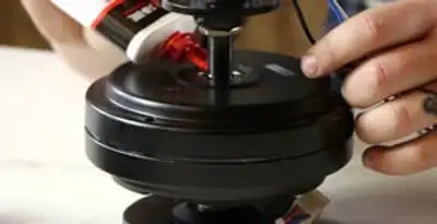 Ceiling fan motor repair and internal component adjustment in Glendale, AZ