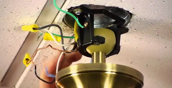 Ceiling fan wiring repair and electrical connection service in Glendale, AZ