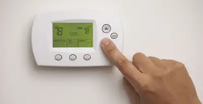 Digital thermostat installation with precise temperature programming in Glendale, AZ