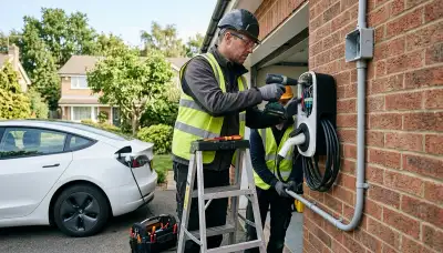 EV charger installation service for Glendale, AZ homes by On Call Electrical