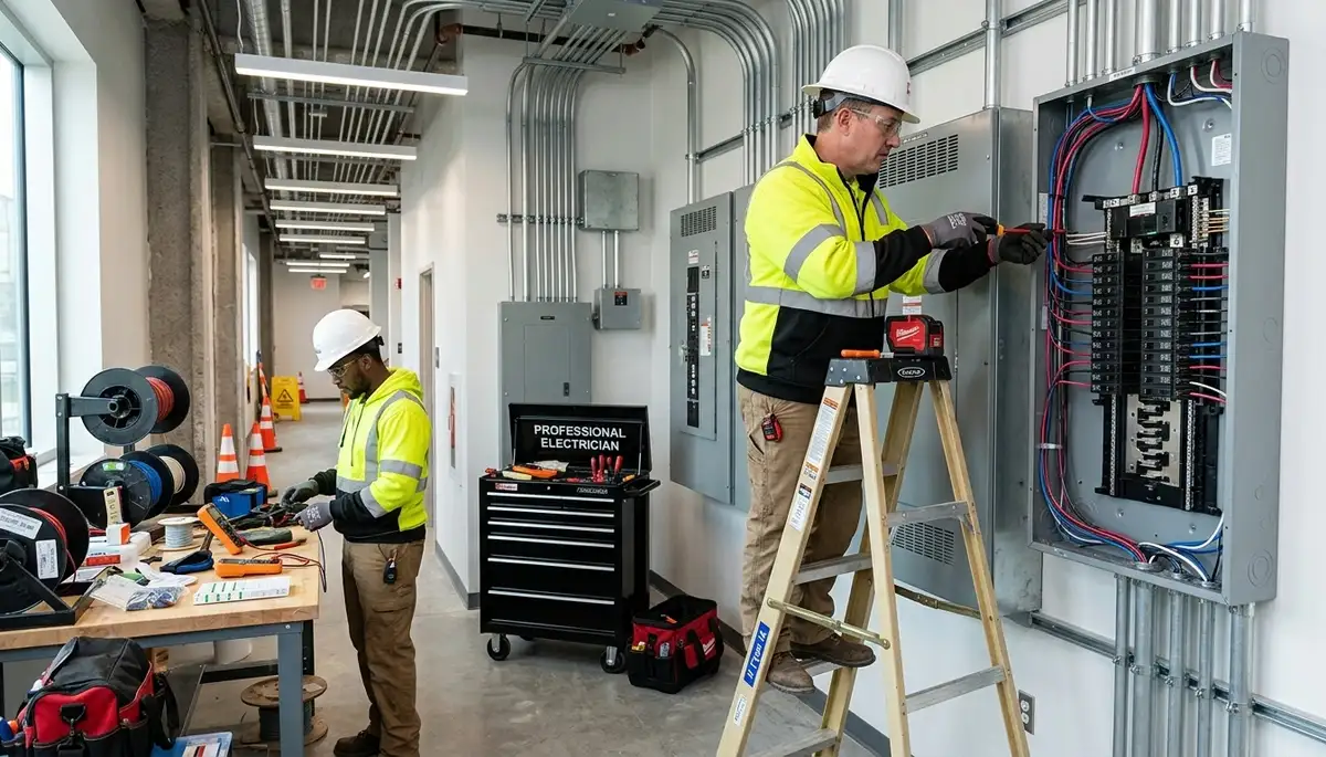 Electrical contractor servicing home panels, wiring, and circuits in Glendale, AZ