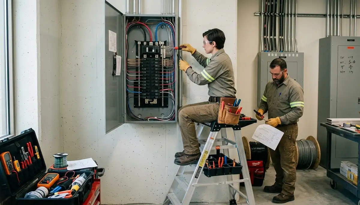 Electrical panel upgrade service by On Call Electrical in Glendale, AZ