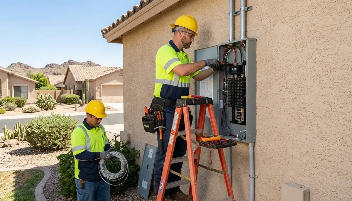 Glendale, AZ electrician providing professional residential and commercial electrical services