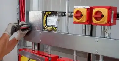 fire alarm installation service with certified electricians wiring fire alarm control equipment in Glendale, AZ