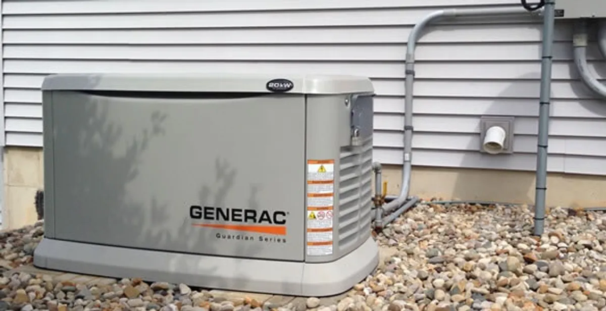 generator installation service featuring outdoor standby generator setup by licensed electricians in Glendale, AZ