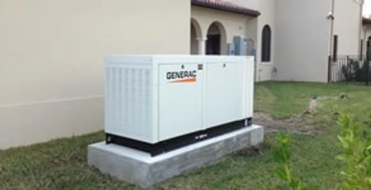 generator installation service showing standby generator professionally installed for residential power backup in Glendale, AZ