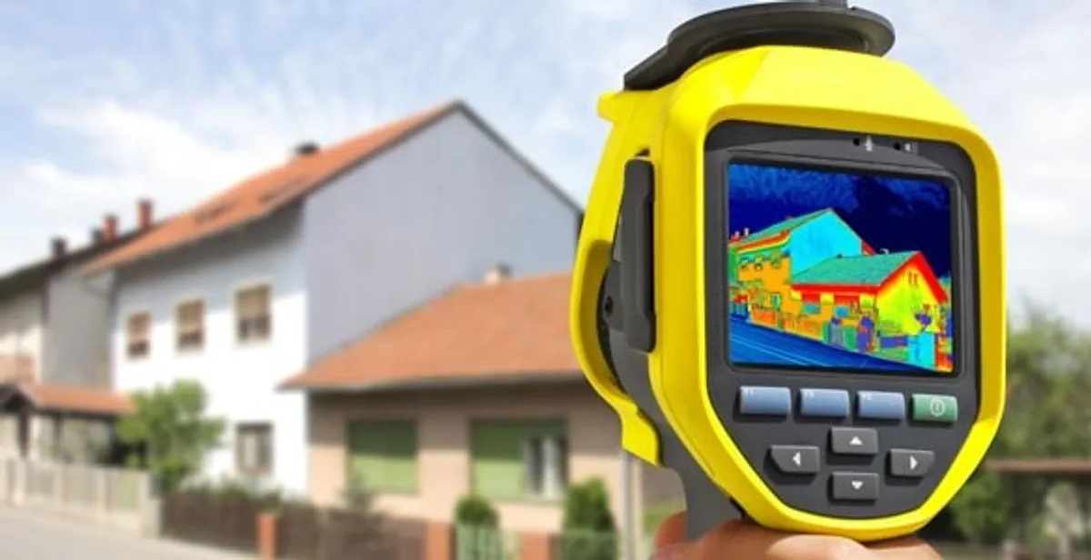home energy audit service performing exterior thermal inspection to identify energy loss in Glendale, AZ