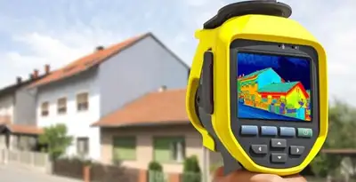 home energy audit service performing exterior thermal inspection to identify energy loss in Glendale, AZ