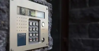 intercom system for home installation services with secure entry communication panel in Glendale, AZ