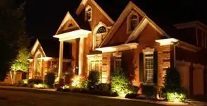 landscape lighting installation services enhancing residential exterior lighting in Glendale, AZ
