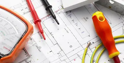 licensed electrician planning and testing electrical systems using professional tools in Glendale, AZ