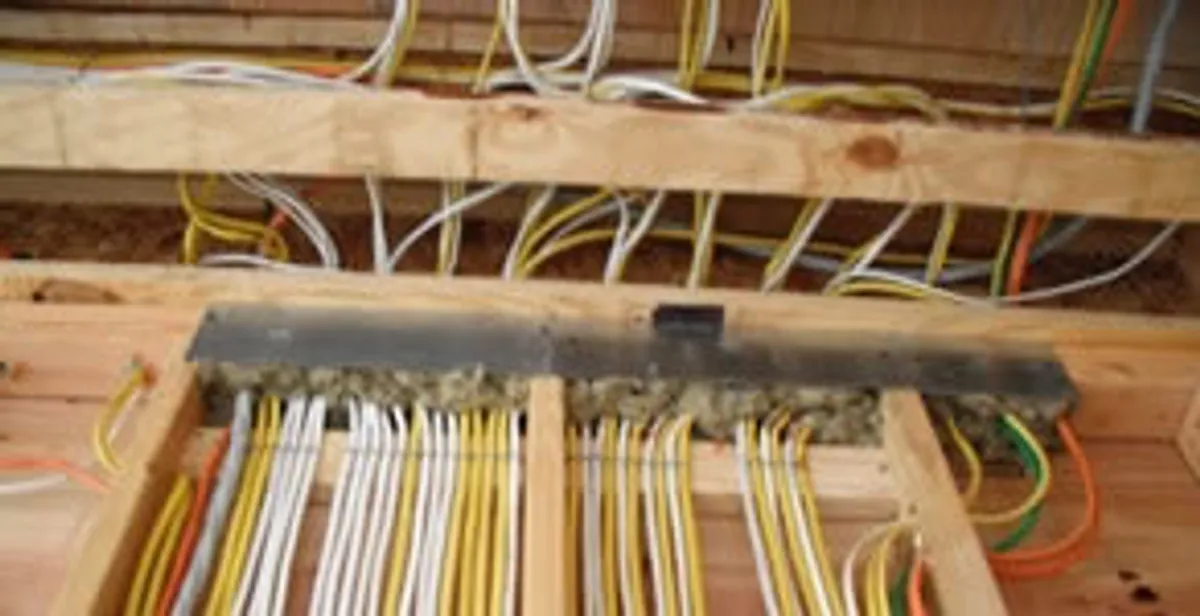new construction wiring services with organized electrical rough-in performed by licensed electricians in Glendale, AZ