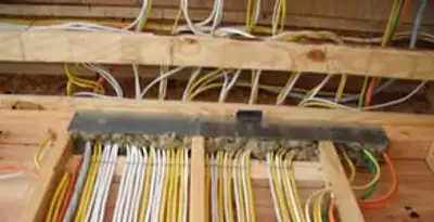 new construction wiring services with organized electrical rough-in performed by licensed electricians in Glendale, AZ