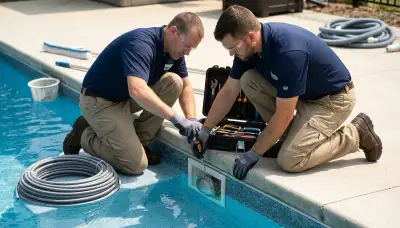 Pool light installation and repair service for Glendale, AZ homes by On Call Electrical