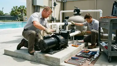 Pool pump electrical service for a Glendale, AZ home by On Call Electrical