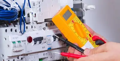 Residential electrician testing home electrical panel for safety and performance in Glendale, AZ