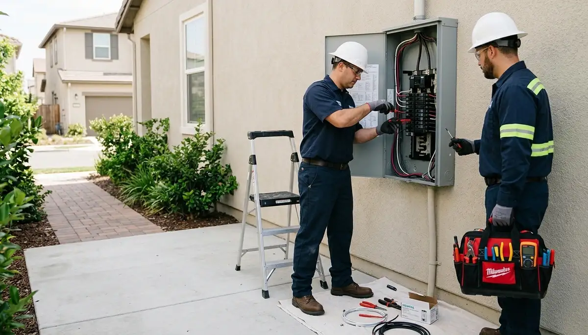 Whole-home surge protection installation for a Glendale, AZ residence by a professional electrician