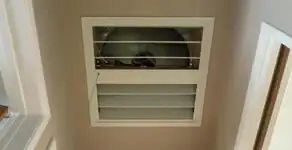 whole house fan installation services with ceiling-mounted ventilation system in Glendale, AZ